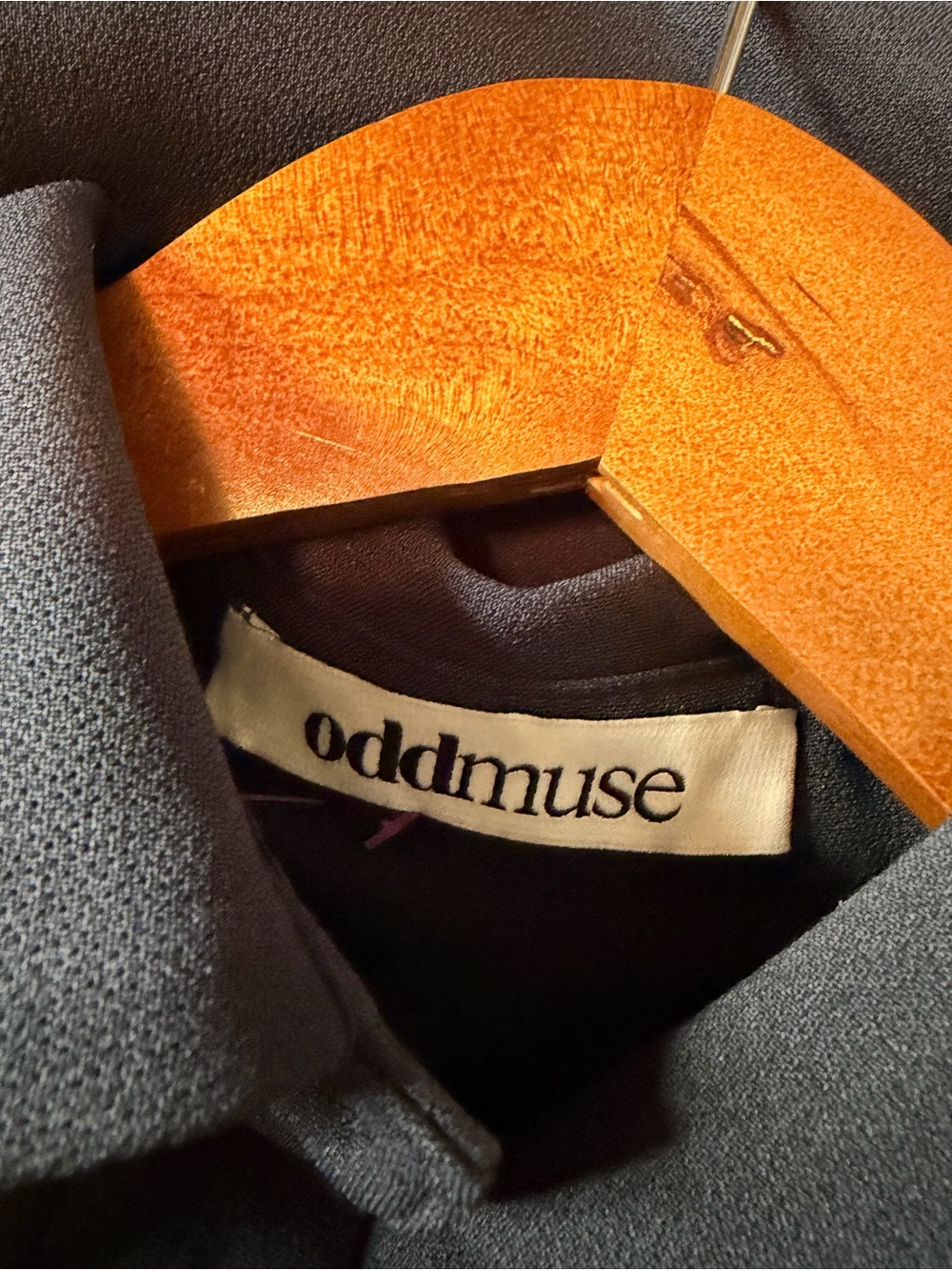 ODD MUSE The Ultimate Muse Collared Mini Dress Navy Blue Size XXS - Picture 5 of 8